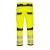 Portwest FR406 PW3 Hi-Vis Flame-Resistant Work Trousers with Knee Pad Pockets (Yellow/Black)