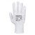 Portwest A110 PVC Dot Grip White and Blue Gloves