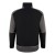 Orn Workwear Fireback Quarter-Zip Work Sweatshirt (Black/Graphite)