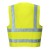 Portwest C470 Hi-Vis Yellow Two Band and Brace Vest (Pack of 6)
