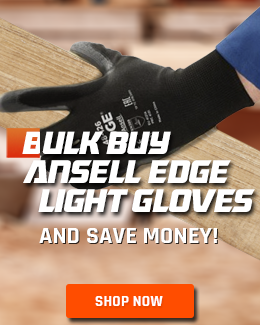 Buy the Brand New Ansell Edge Handling Gloves in Bulk