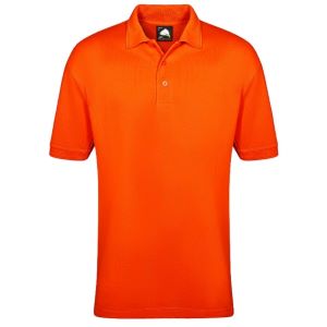 Orange Work Polo Shirts