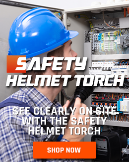 Buy Your Safety Helmet Connecting High Power Torch!