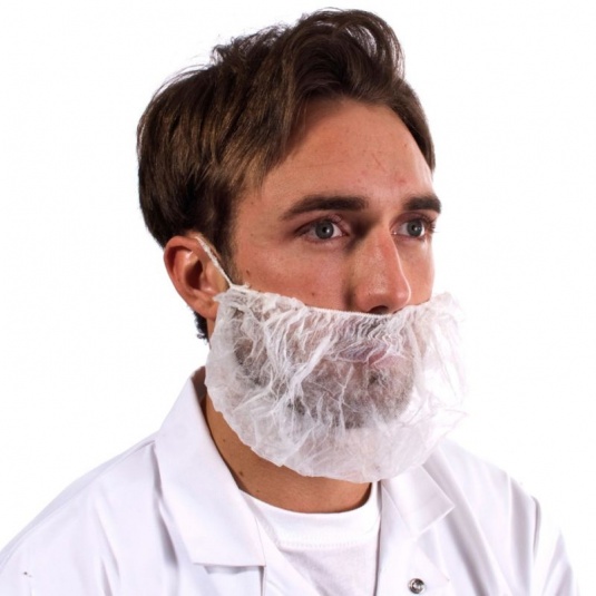 Supertouch Disposable Non-Woven Beard Mask (Pack of 100)