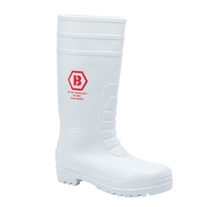 Blackrock Workwear Hygiene Cleanroom Wellington Safety Boots (White)