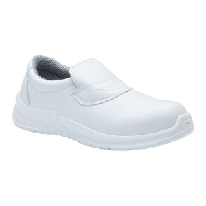 Blackrock Workwear Hygiene Slip-On Cleanroom Shoes (White)