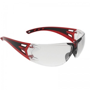 JSP ForceFlex 3 Black/Red Flexible Glasses