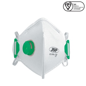 JSP FFP1 Disposable Mask with Valve (Box of 10)