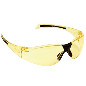 JSP Stealth 8000 Safety Glasses with Amber Anti-Scratch Lens