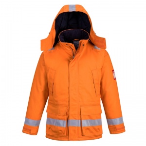 Portwest FR59 Orange Bizflame FR Anti-Static North Sea Jacket