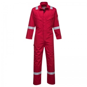 Portwest FR93 Red Bizflame Ultra PPE Coveralls