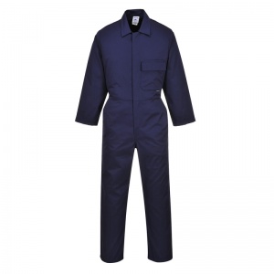 Portwest 2802 Navy Standard Coveralls with Chest Pocket