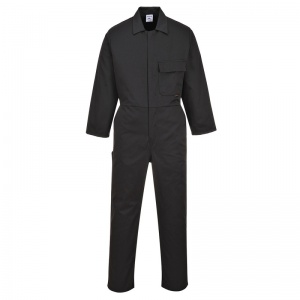 Portwest C802 Black Standard Workwear Jumpsuit