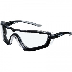 Boll Cobra Clear Foam Safety Glasses with Side Arms COBFTPSI