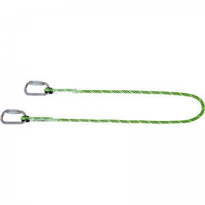 Honeywell 1032340 Kernmantle 1.5m Restraint Lanyard with Carabiner and Hook