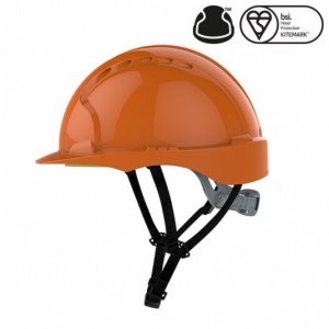 JSP EVO3 Orange Medium Peak Electrical Safety Helmet