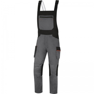 Delta Plus MACH2 M2SA3 Grey and Orange Working Dungarees