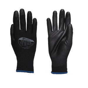 Polyco Matrix P Grip Polyurethane Black Handling Gloves 40-MAT