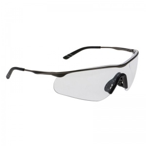 Portwest Tech Metal Spectacle Clear Safety Glasses PS16CLR