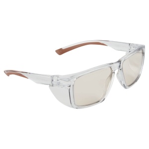 Portwest PS26 Brown Side Shield Safety Glasses