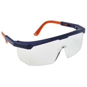 Portwest Eye Screen Plus Clear Safety Glasses PS33CLR