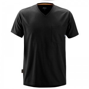 Snickers 2524 Black AllRoundWork Short Sleeve T-Shirt