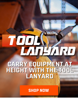 Keep Tools Safe at Height with the Tool Lanyard