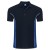 Orn Clothing 1180 Silverswift Two Tone Polo Shirt (Navy/Royal Blue)