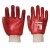 Portwest A400 PVC Fully Coated Oil-Resistant Red Gloves