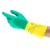 Ansell AlphaTec 87-900 Bi-Colour Chemical Rubber Gauntlet Gloves