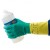 Ansell AlphaTec 87-900 Bi-Colour Chemical Rubber Gauntlet Gloves