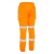 Bisley Flx & Move Orange Stretch Hi-Vis Joggers (Stout)