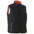 Bisley Hi-Vis Reversible Waterproof Puffer Vest (Orange/Black)