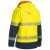 Bisley Hi-Vis Waterproof Fleece Work Jacket (Yellow/Navy)