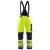 Blaklader Workwear Waterproof Women's Hi-Vis Trousers (Yellow/Navy)