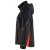 Blaklader Workwear Men's Lightweight Wind and Waterproof Work Jacket (Black/Red Hi-Vis)