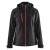 Blaklader Workwear Women's Wind- and Waterproof Softshell Work Jacket (Black/Red)