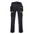 Portwest DX440 DX4 Black Tradesman Trousers with Detachable Holster Pockets