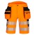 Portwest DX446 Hi-Vis 4-Way Stretch Holster-Pocket Summer Work Shorts (Orange)
