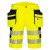 Portwest DX446 Hi-Vis 4-Way Stretch Holster-Pocket Summer Work Shorts (Yellow)