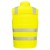 Portwest DX479 Hi-Vis Hybrid Softshell Gilet Bodywarmer (Yellow and Black)