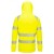 Portwest DX482 Hi-Vis Fleece Zip Hoodie (Yellow and Black)