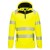 Portwest DX482 Hi-Vis Fleece Zip Hoodie (Yellow and Black)