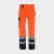 Herock Olympus Water-Resistant High-Vis Work Trousers (Orange/Navy)