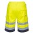 Portwest L043 Hi-Vis Lightweight Polycotton Work Shorts (Yellow/Navy)