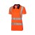 Leo Workwear PL01 Lana Comfort EcoViz PB Women's Orange Polo Shirt with Collar