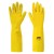 Polyco Deep Sink 62 Extra Long Yellow Rubber Gloves