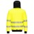 Portwest PW327 Unisex Hi-Vis Zipped Reflective Hoodie (Yellow/Black)