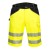 Portwest PW348 Reinforced Hi-Vis Black and Yellow Shorts