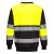 Portwest PW376 Unisex Hi-Vis Reflective Sweatshirt (Yellow/Black)